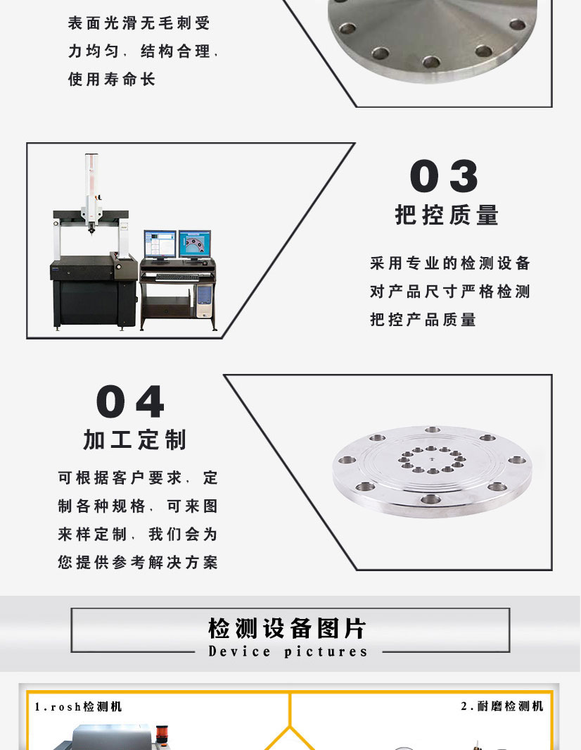 不銹鋼對焊法蘭盲板